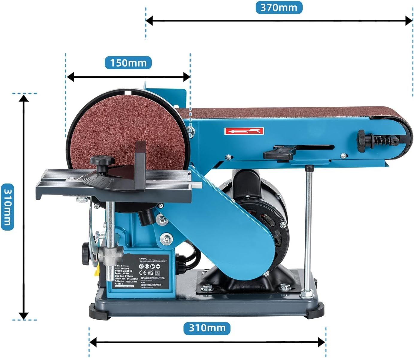 2-in-1 Belt and Disc Sander
