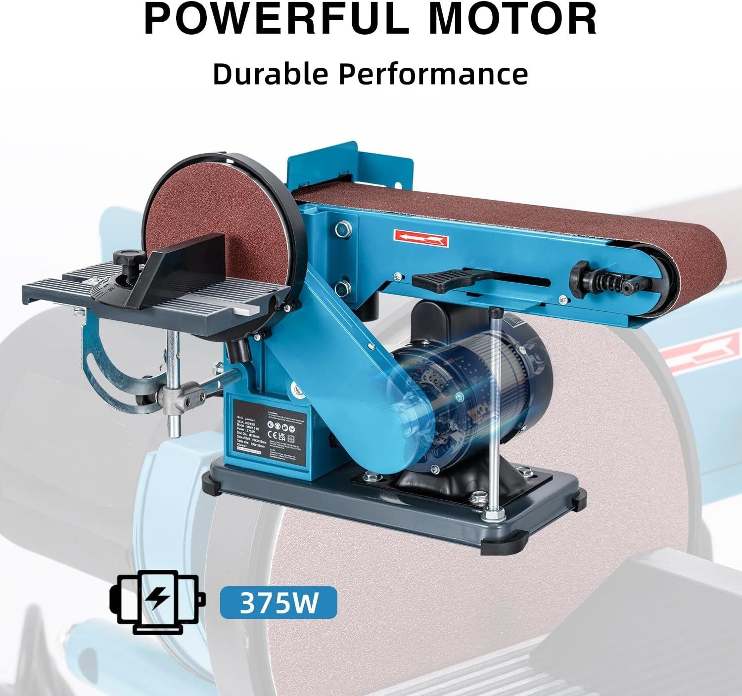 2-in-1 Belt and Disc Sander