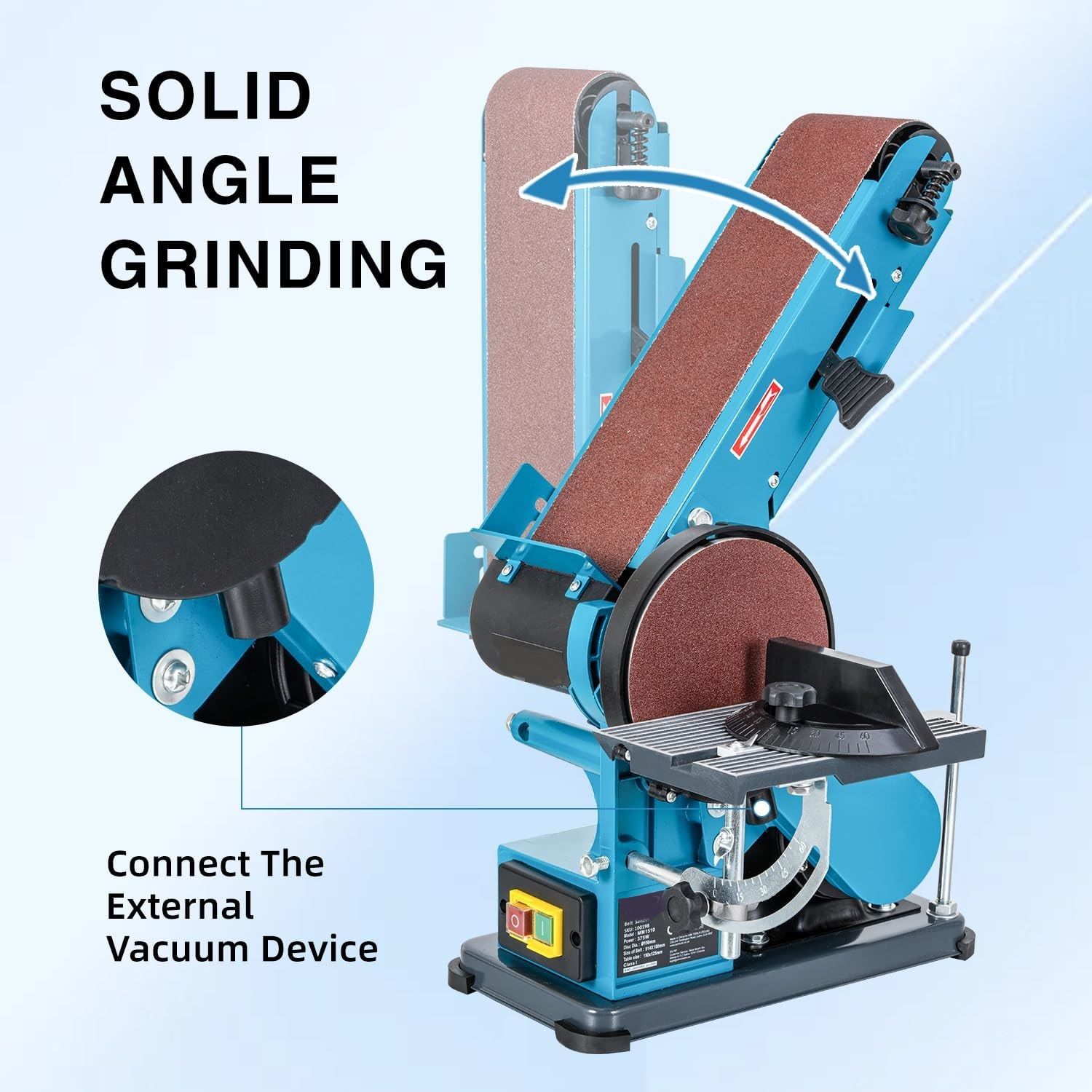 2-in-1 Belt and Disc Sander