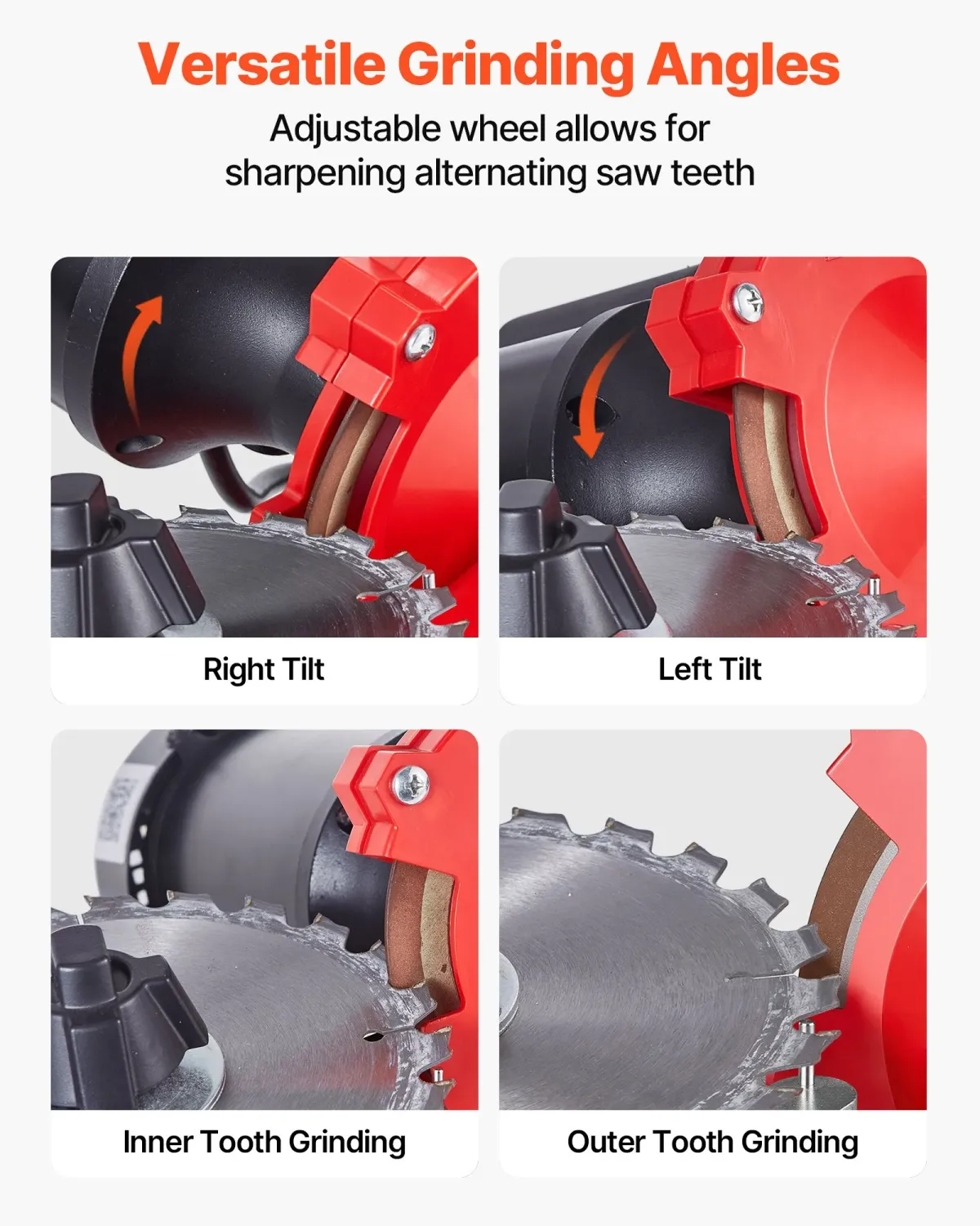 370W Circular Saw Blade Sharpener with Water Cooling