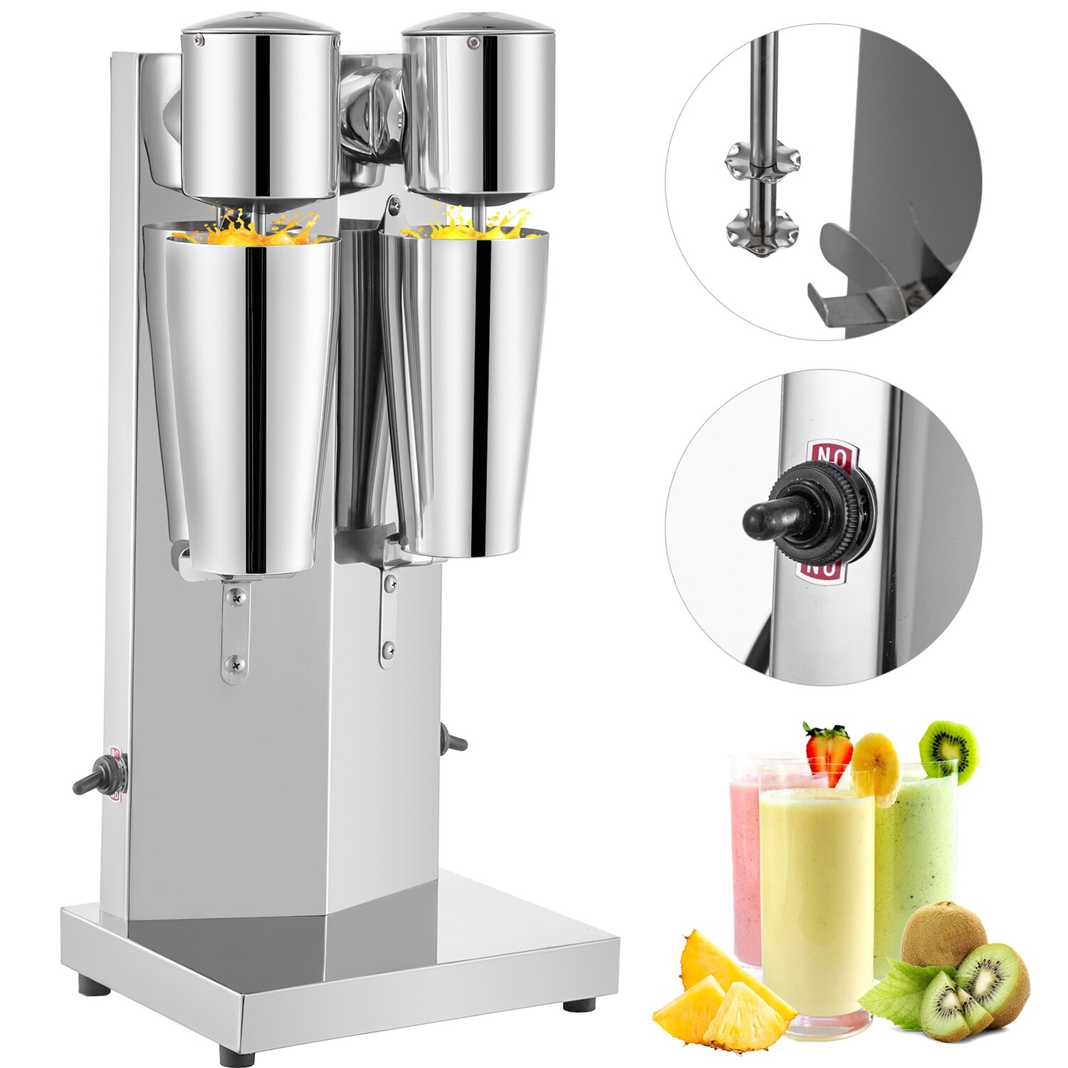 Electric Milkshake Maker Machine Stainless Steel