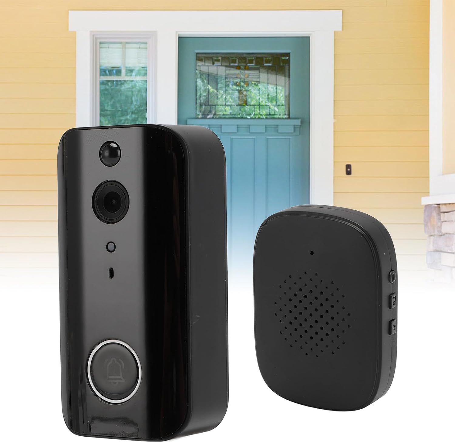 Smart Wifi Wireless Video Doorbell Camera – 1080P HD, PIR Motion Detection &amp; Two-Way Audio