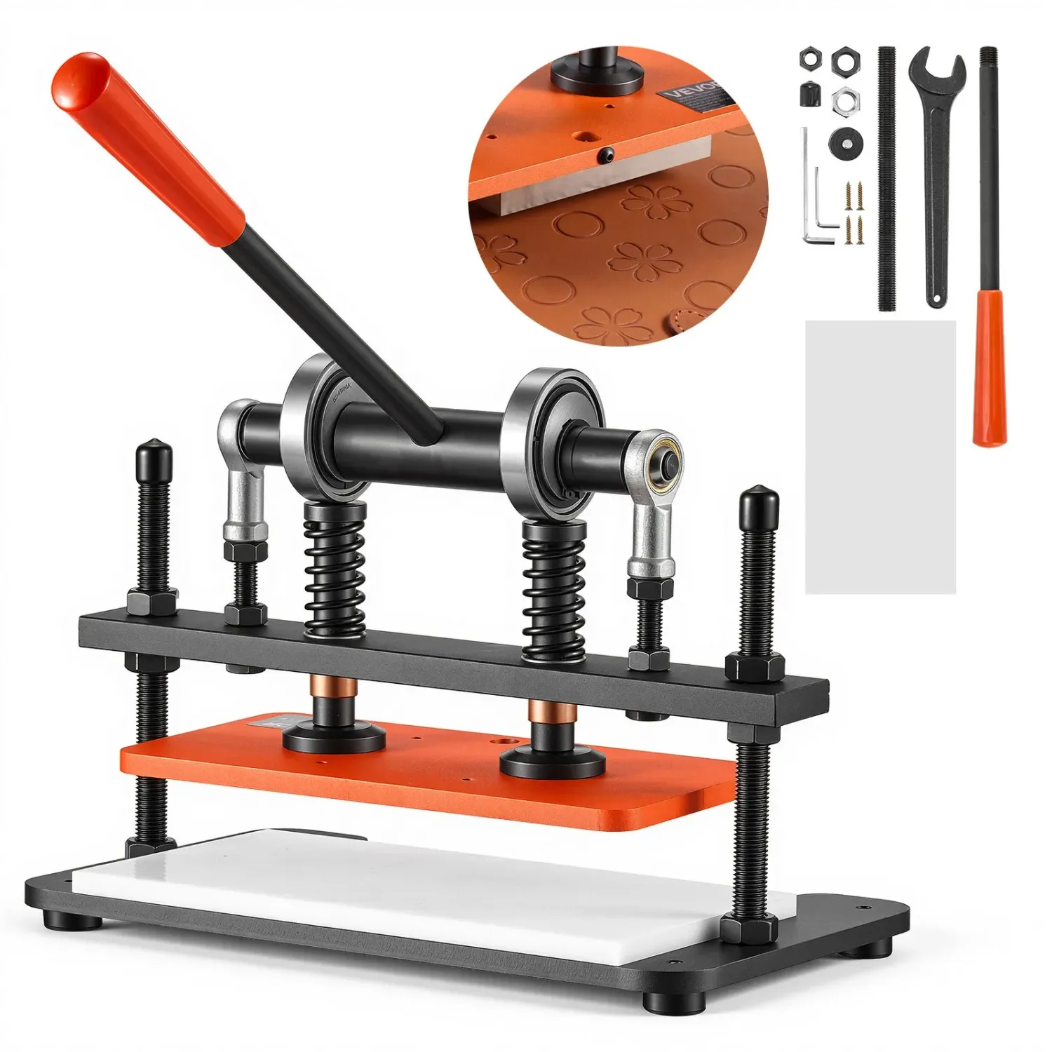 Leather Cutting Machine 280x140mm Hand Press