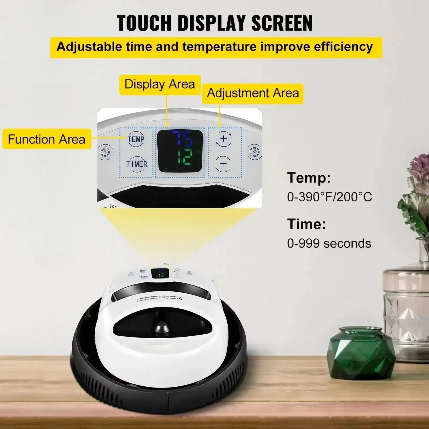 SIHAO 30 × 23 cm Digital Heat Press Machine – 5 Pressure Modes