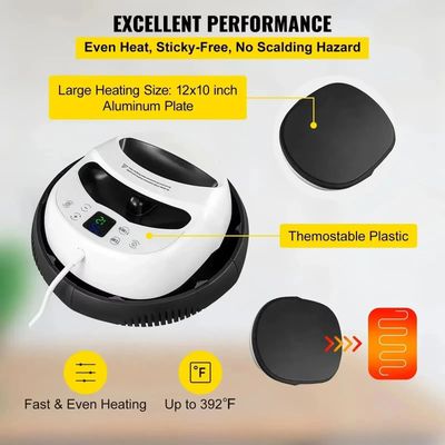 SIHAO 30 × 23 cm Digital Heat Press Machine – 5 Pressure Modes