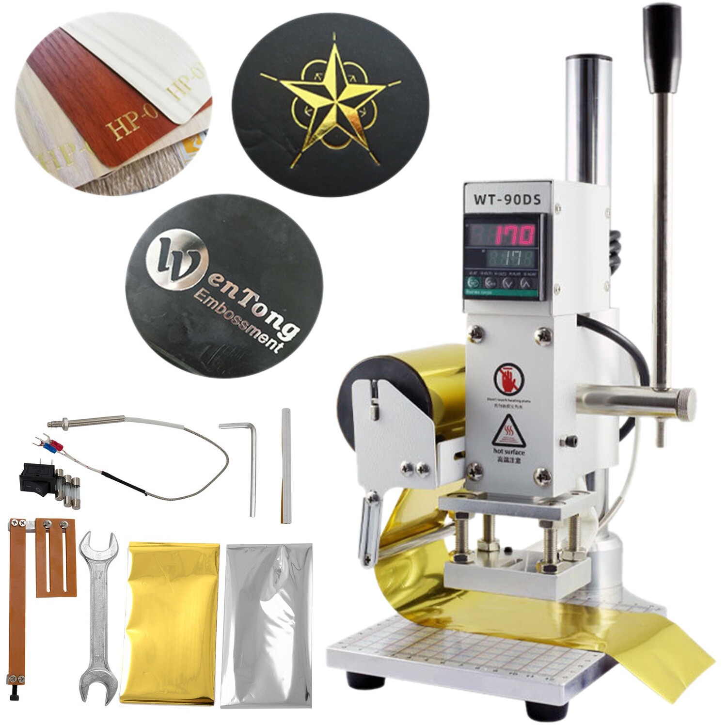 Hot Foil Stamp Machine WT-90TSL 110V/220V