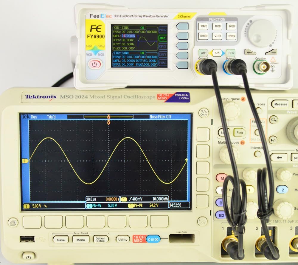 Dual Channel DDS Signal Generator FY6900