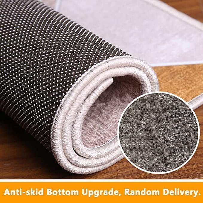 Luxury Area Rug 160x280cm 7mm Thick Retro Floral Stain Resistant Carpet