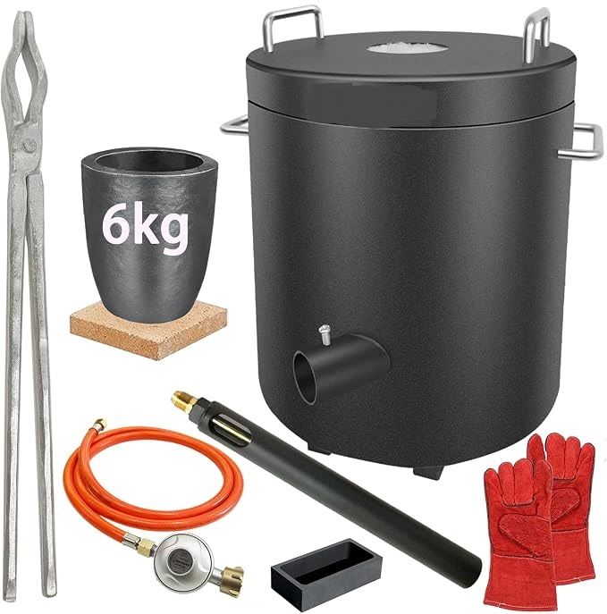 Propane 6KG Metal Melting Furnace Kit – Up to 1300°C