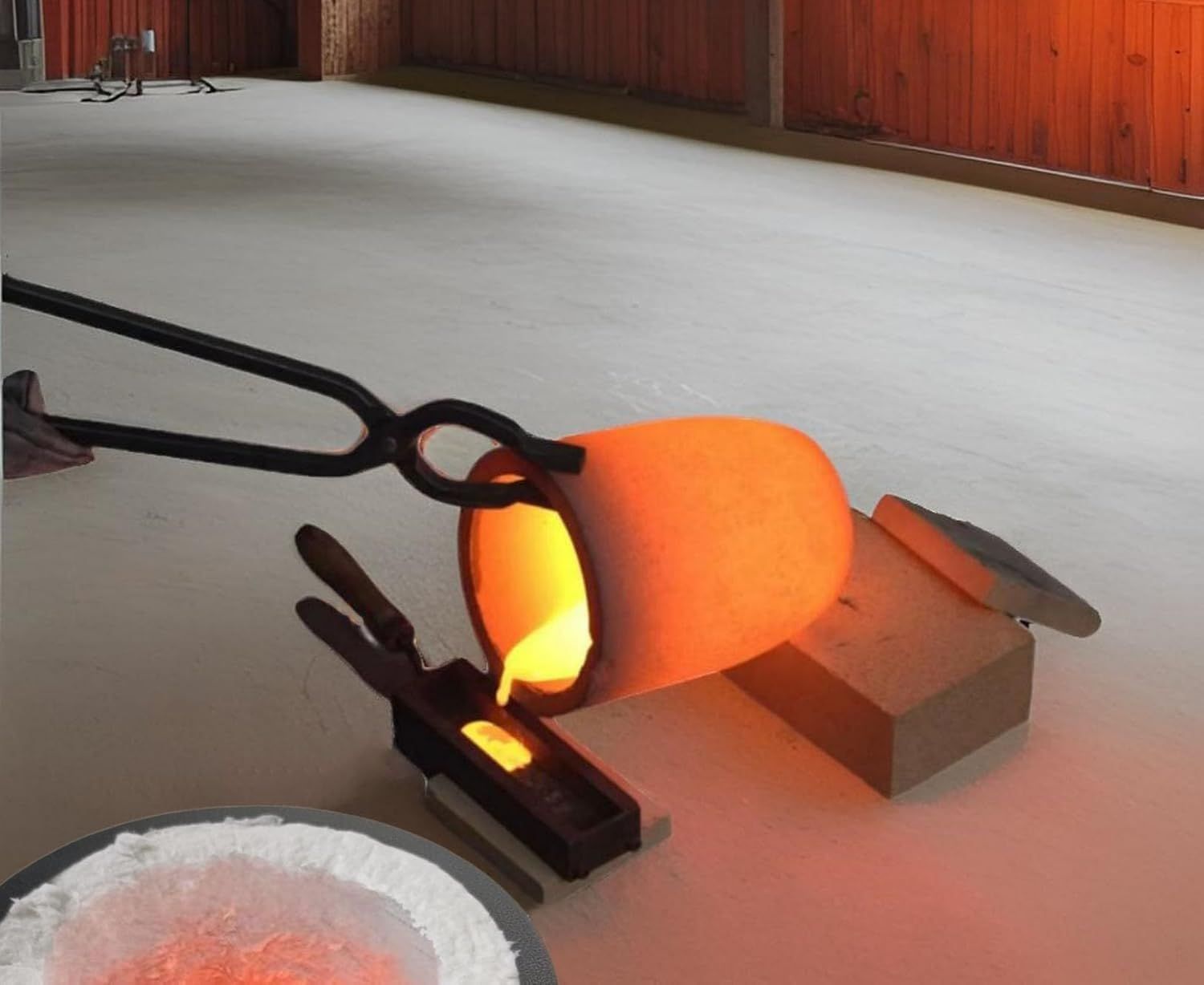 Propane 6KG Metal Melting Furnace Kit – Up to 1300°C