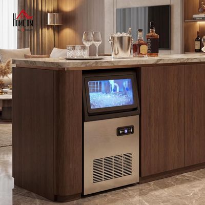 Commercial Ice Maker Machine 36KG/24H Stainless Steel Self Cleaning Ice Maker