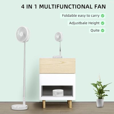 Table Fan Foldable Rechargeable 7200mAh Battery