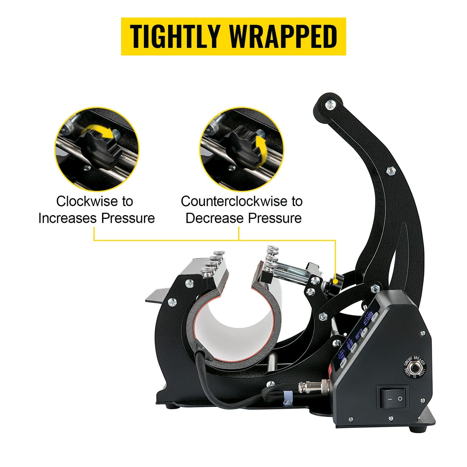 Mug Heat Press Machine for Tumblers, Mugs and Cups