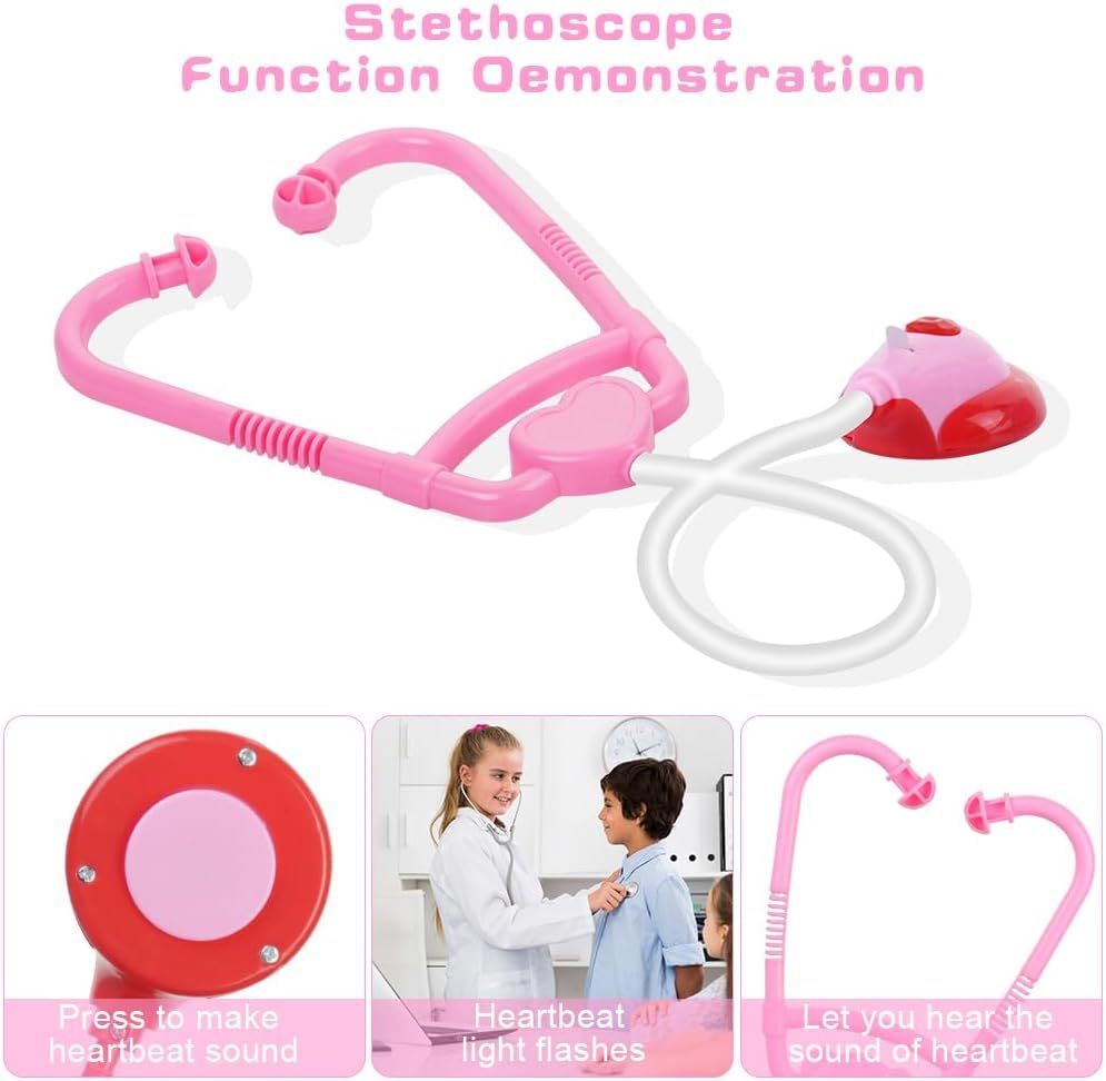 Simulation Kit for Teens &amp; Adults – Doctor Role Play Set with Carrying Bag