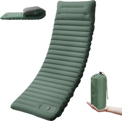 Portable, Foldable,  Inflatable Camping Mattress with Built-In Pump