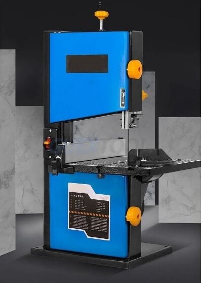 Woodworking Band Saw Machine Jigsaw Metal Cutting Rosary Open Pull FIower Small Home Band-saw Multifunction Saw Cut Tools, Size: 8 inch band saw