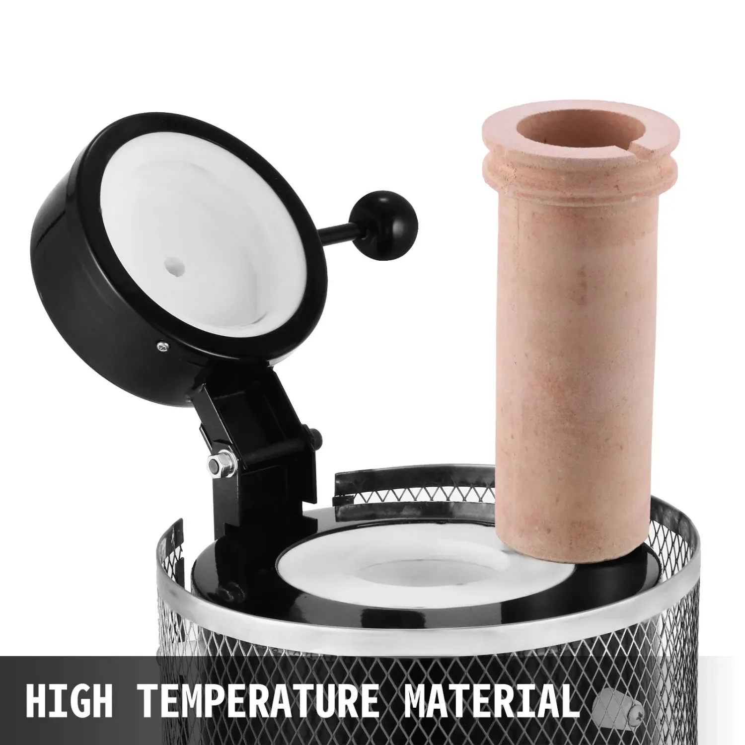 Gold Melting Furnace 1800W 1150°C Electric 1KG Crucible