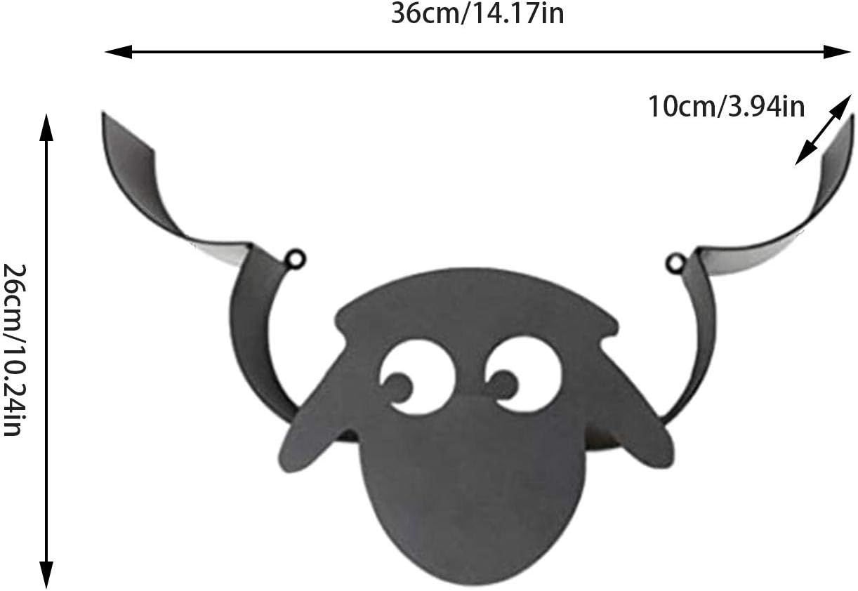 Sheep Decorative Toilet Paper Holder – Freestanding Metal Bathroom Storage Rack, Holds Up to 7 Rolls
