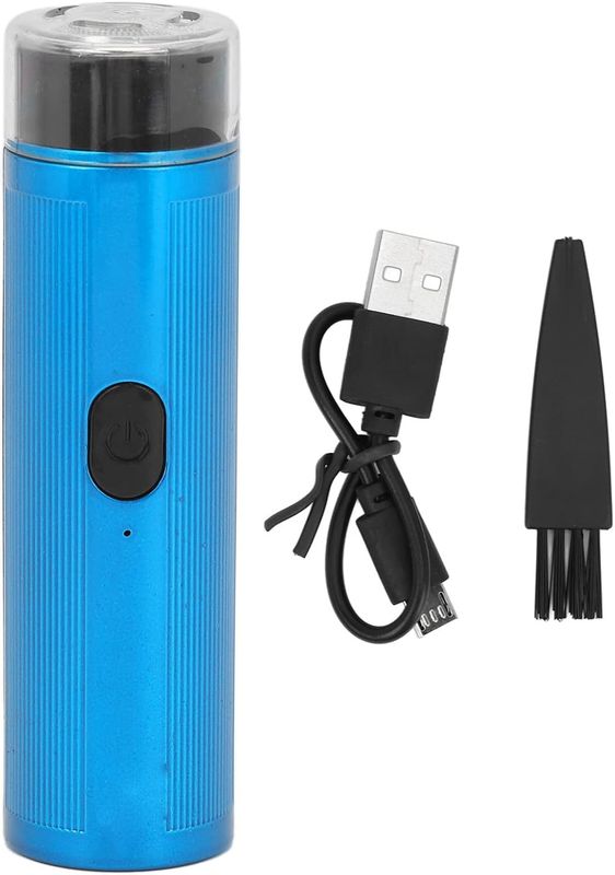 Waterproof Portable Electric Shaver, Detachable Razor Easy to Hold and Use for Home Travel Shaver Men's Razor