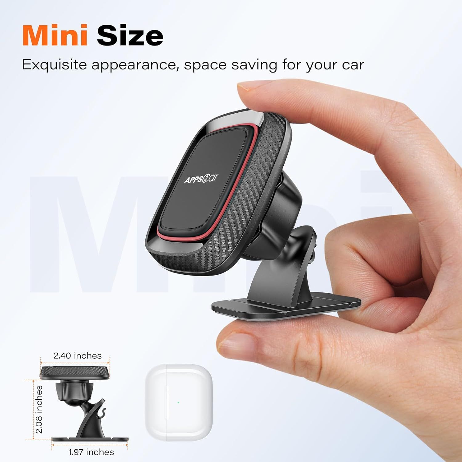 Magnetic Car Phone Mount Universal Dashboard