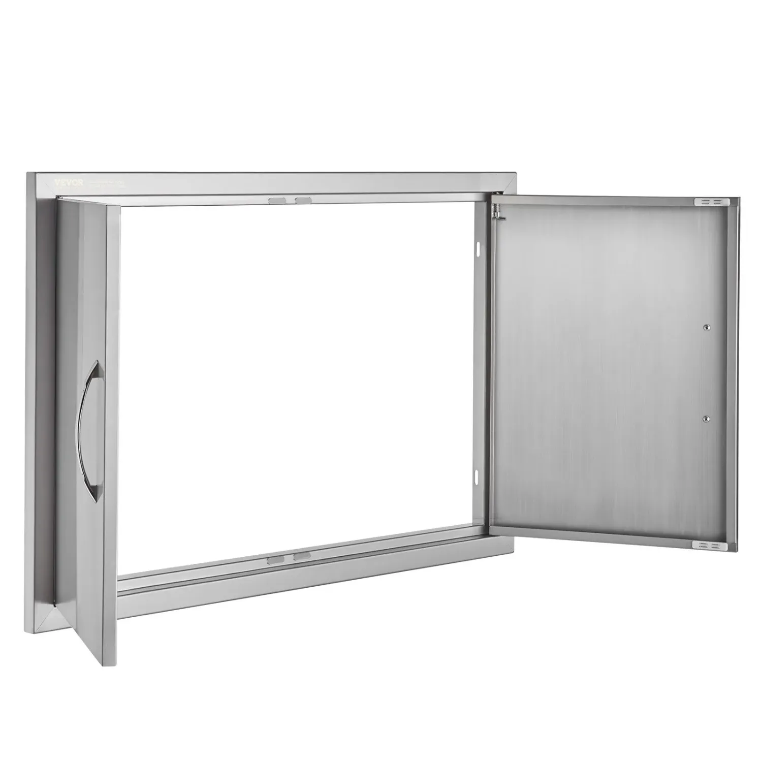 BBQ Access Door 838x558mm Stainless Steel Outdoor Kitchen Cabinet Door Flush Mount