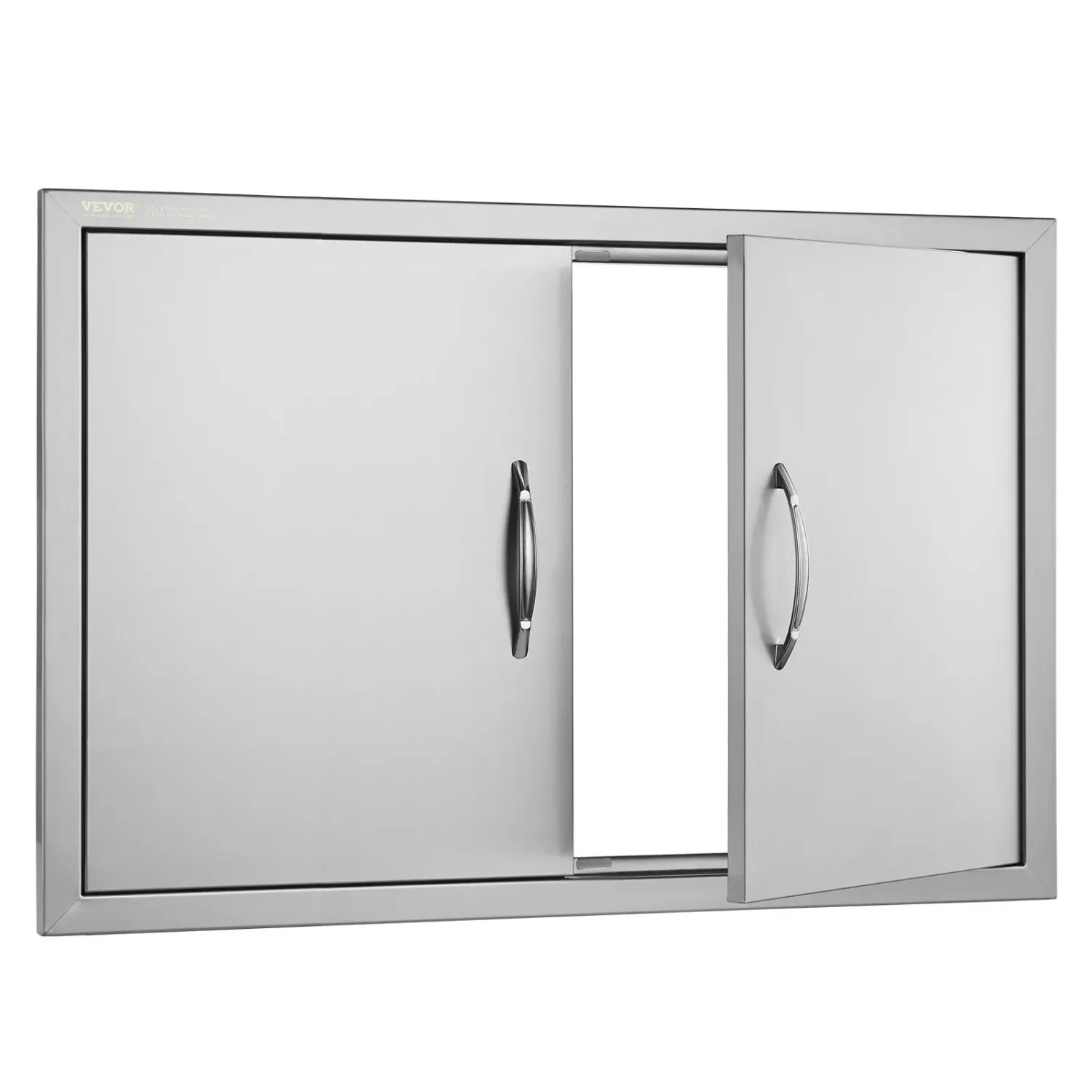 BBQ Access Door 838x558mm Stainless Steel Outdoor Kitchen Cabinet Door Flush Mount