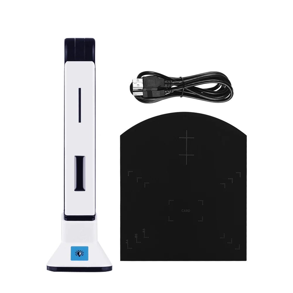 Portable A4 Book &amp; Document Scanner – 10MP HD Document Camera with Laser Pointer