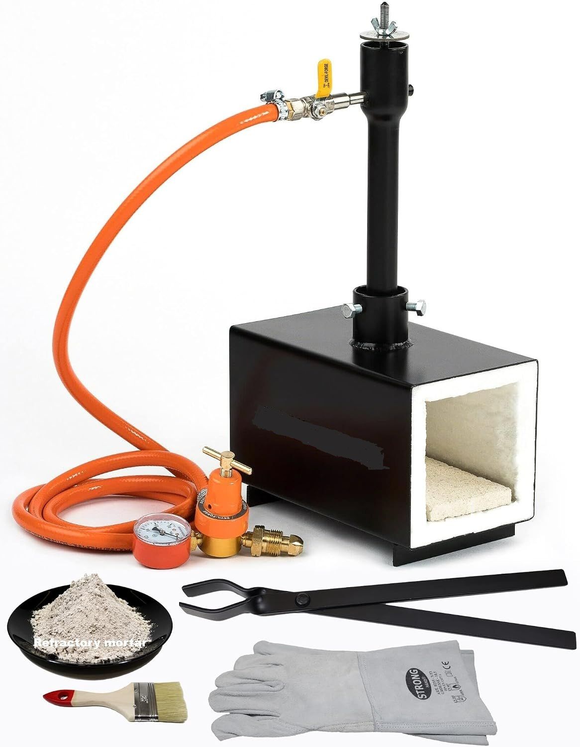 Propane Blacksmith Forge 1370°C with Burner
