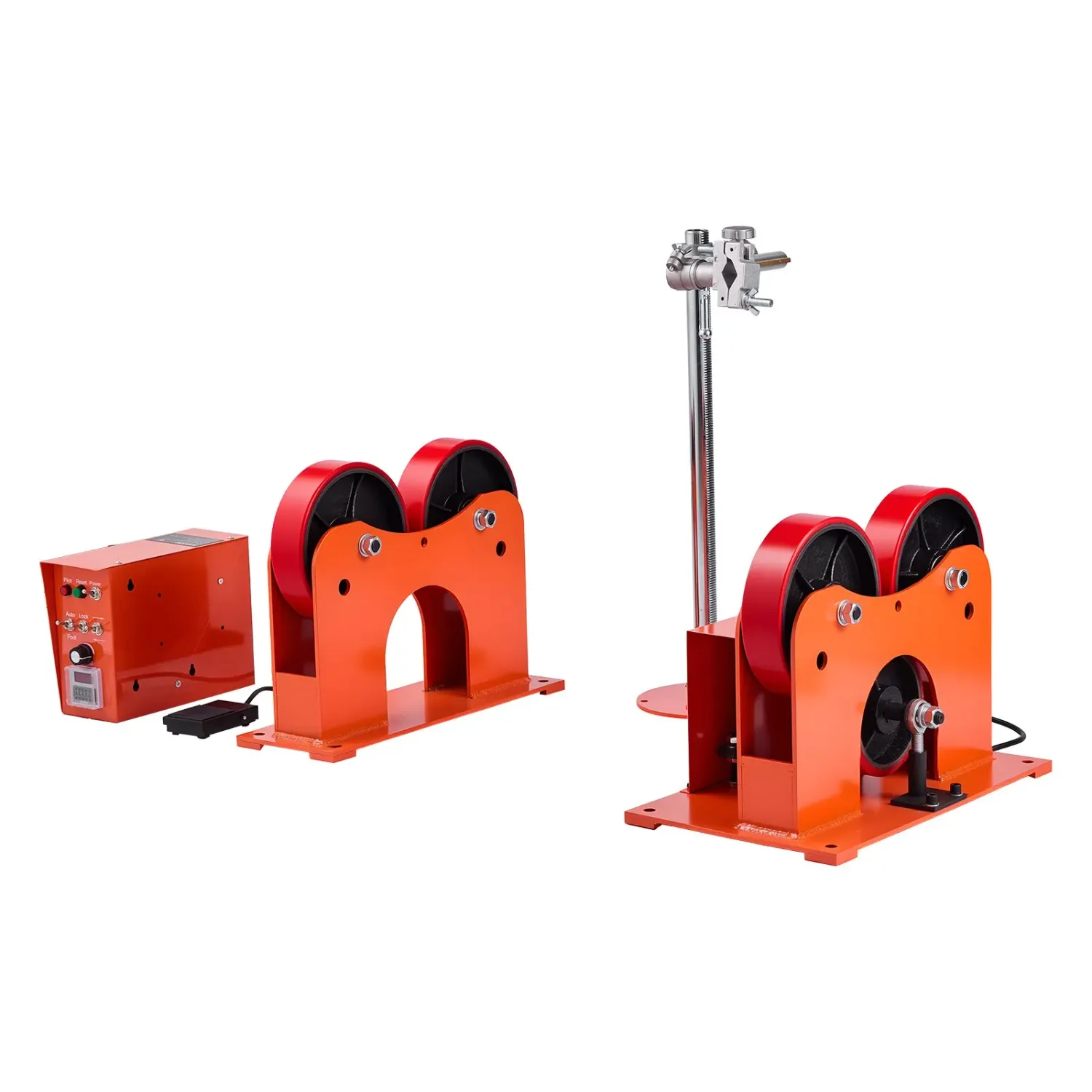 Roll Welding Turning Rolls – 1000 kg Heavy-Duty Pipe &amp; Tank Rotator