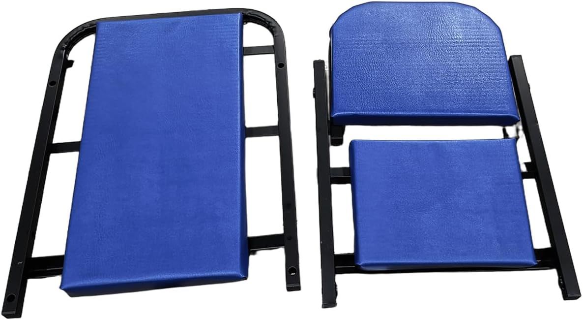 2-in-1 Folding Workshop Creeper and Rolling Stool, 150kg Capacity