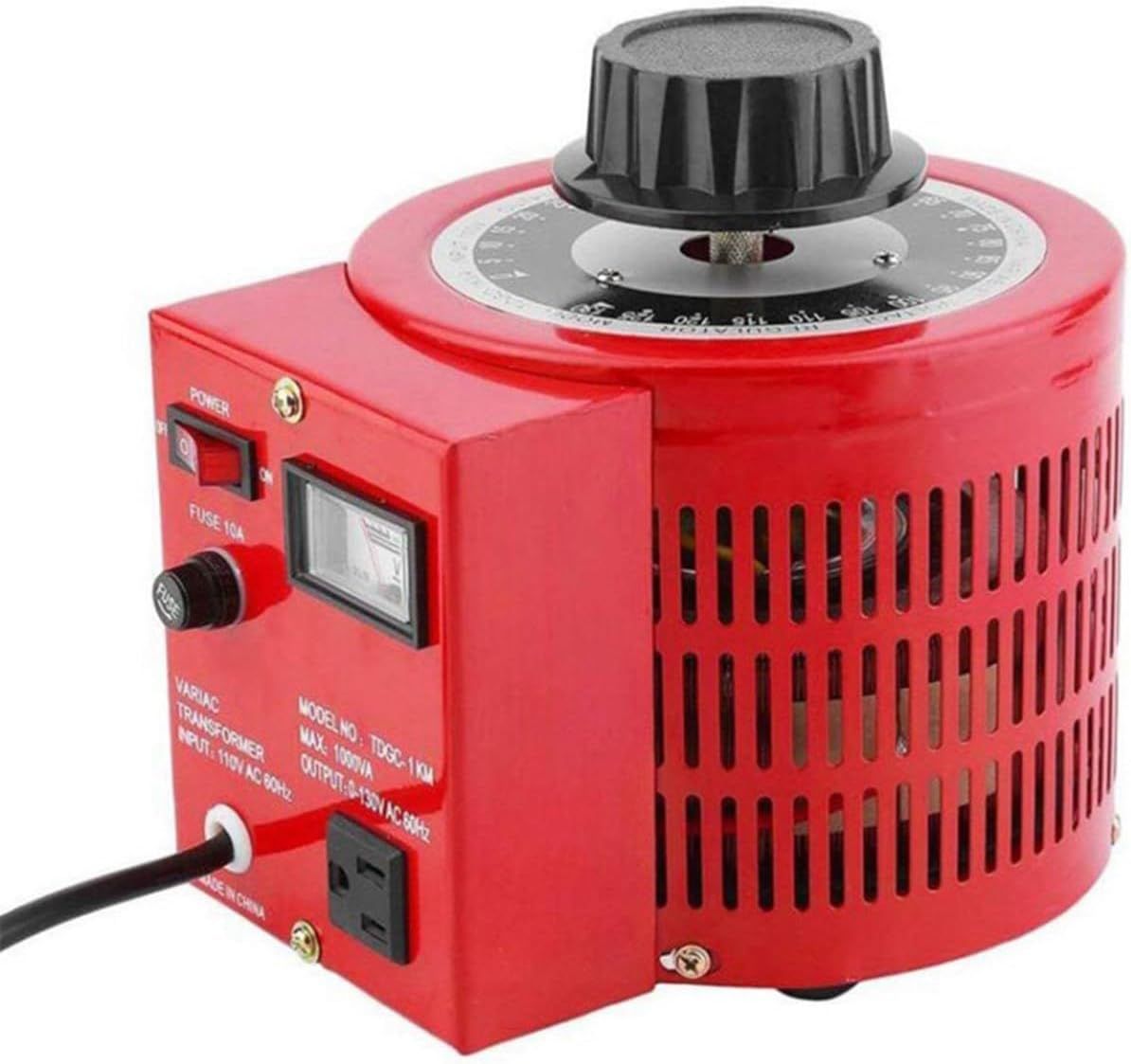 Variable AC Voltage Transformer 0–300V – Adjustable Single-Phase Voltage Regulator