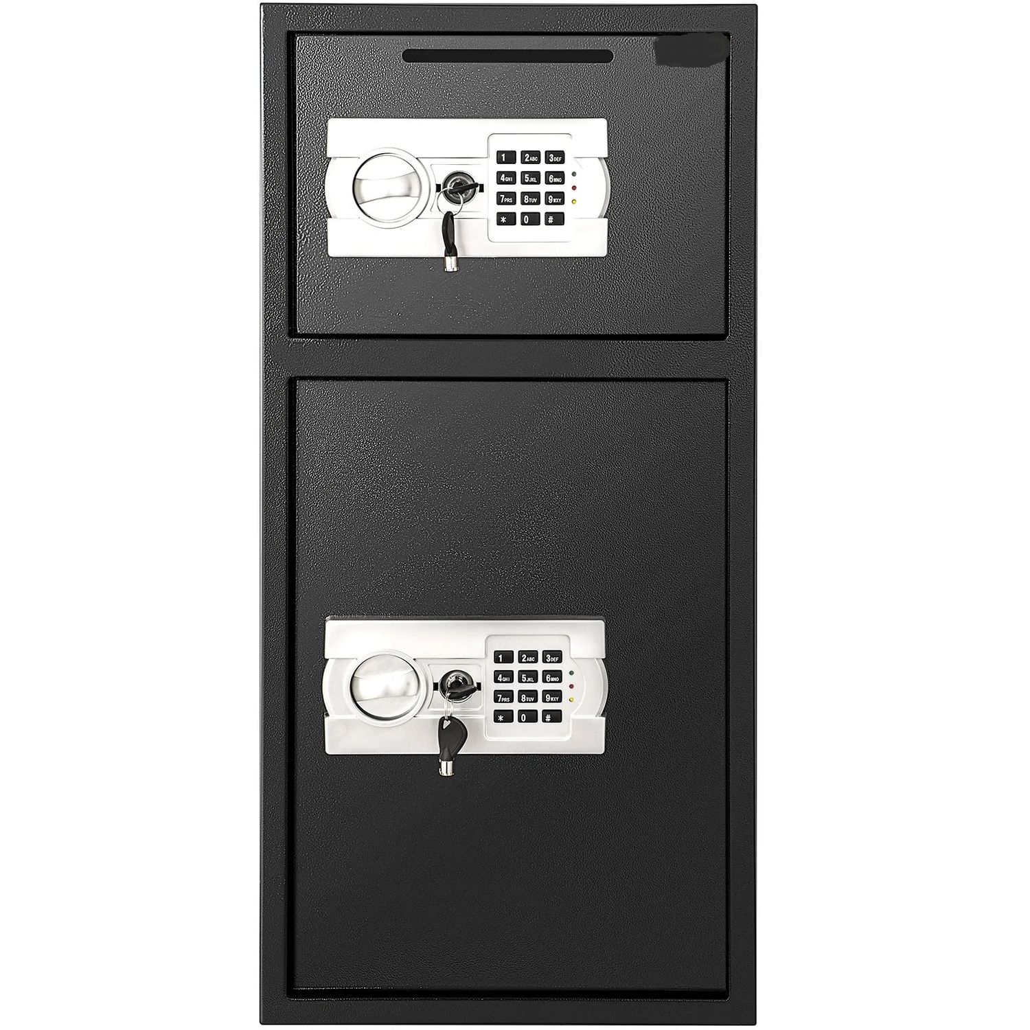 Suggestion Box, Digital Double-Door Security Safe with Deposit Slot – Heavy-Duty Steel