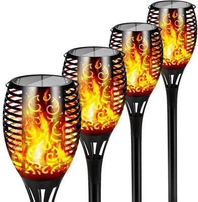 Set of Solar Flame Torch Light – Outdoor Garden LED