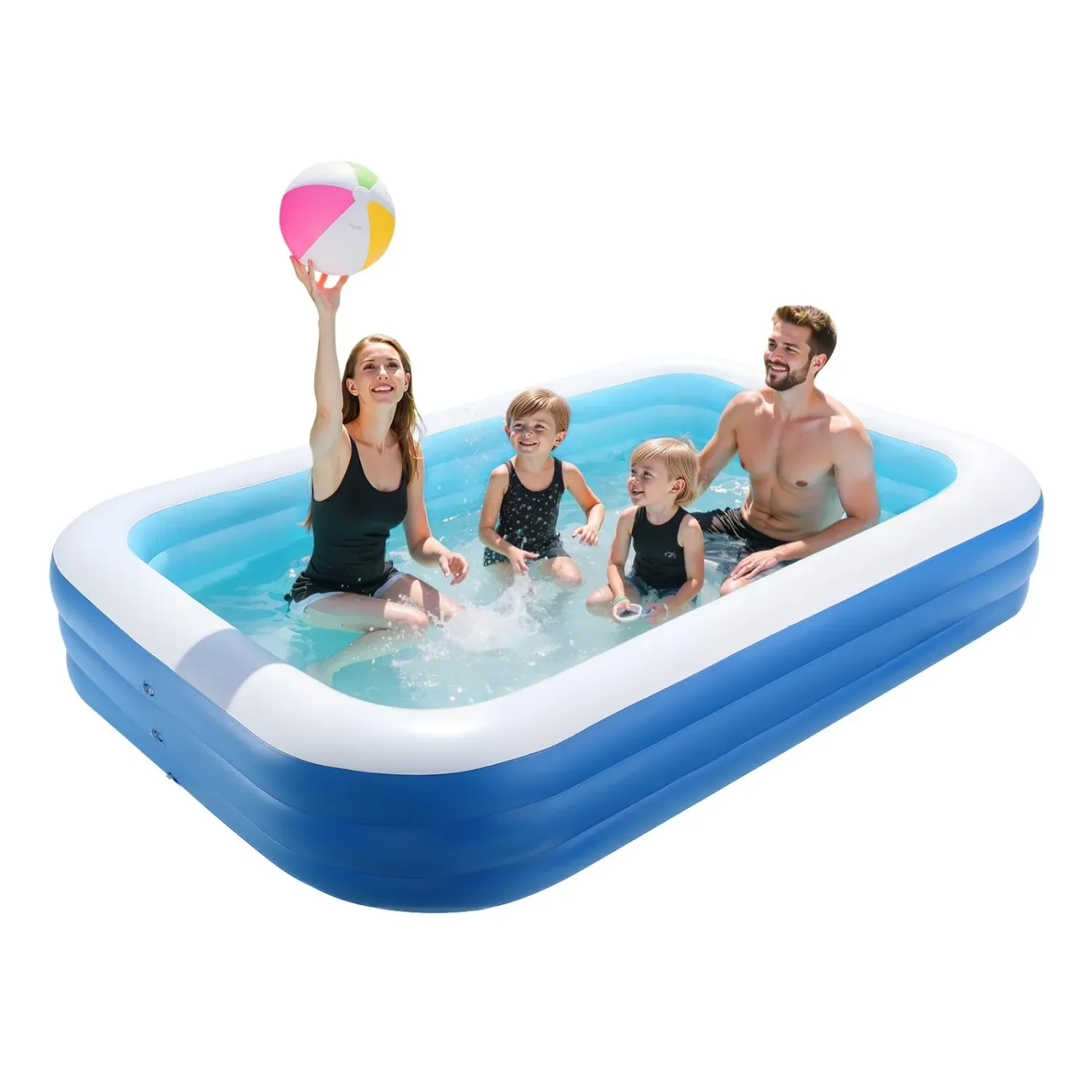 Inflatable Pool 3000x1702x508mm Family Swimming