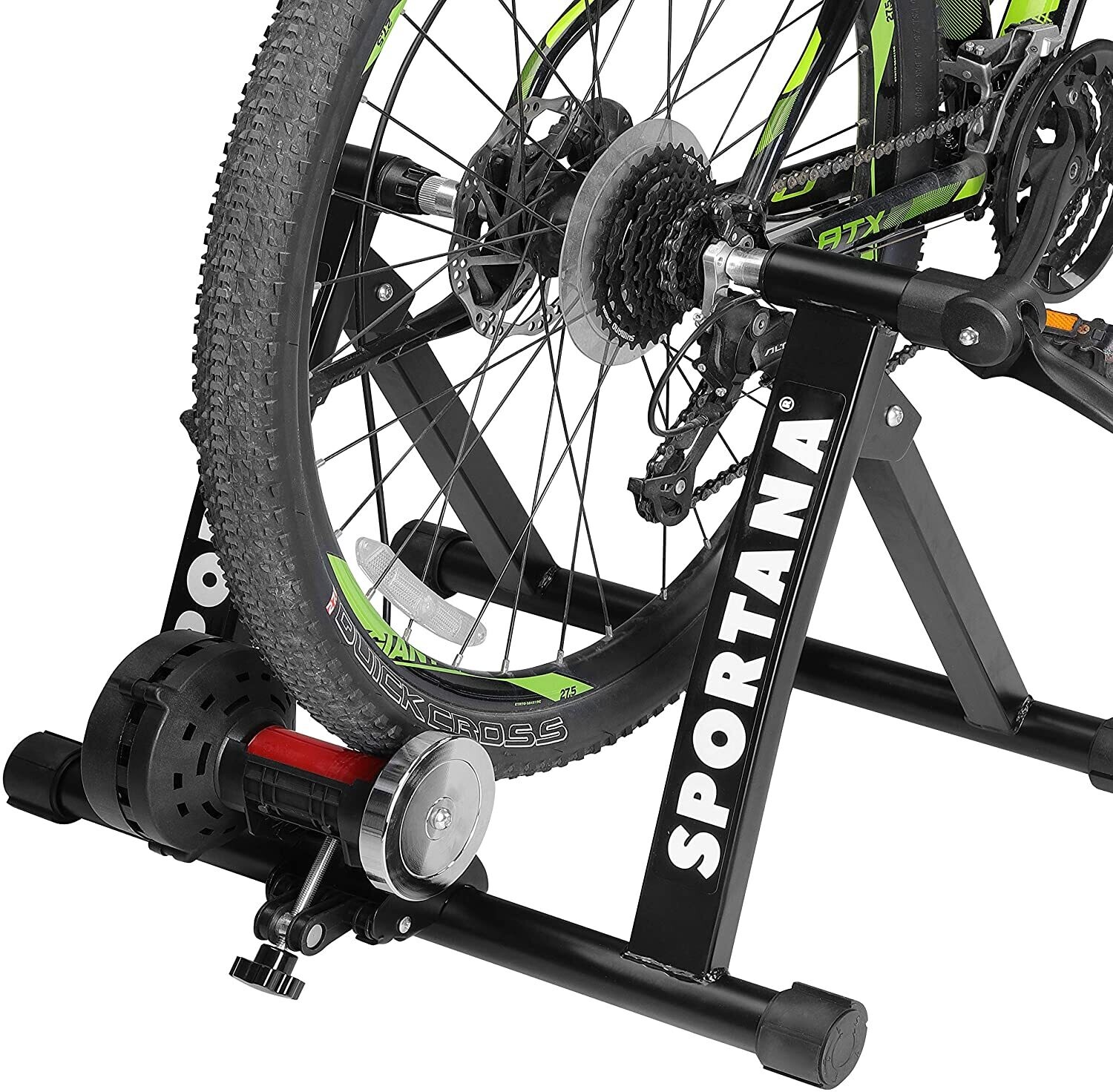 Roller Trainer Magnetic Bike Roller Trainer – 6-Level Indoor Cycling Trainer