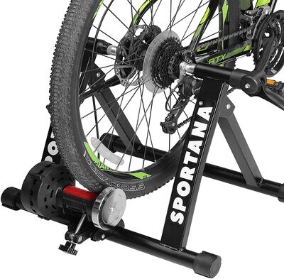 Roller Trainer Magnetic Bike Roller Trainer – 6-Level Indoor Cycling Trainer