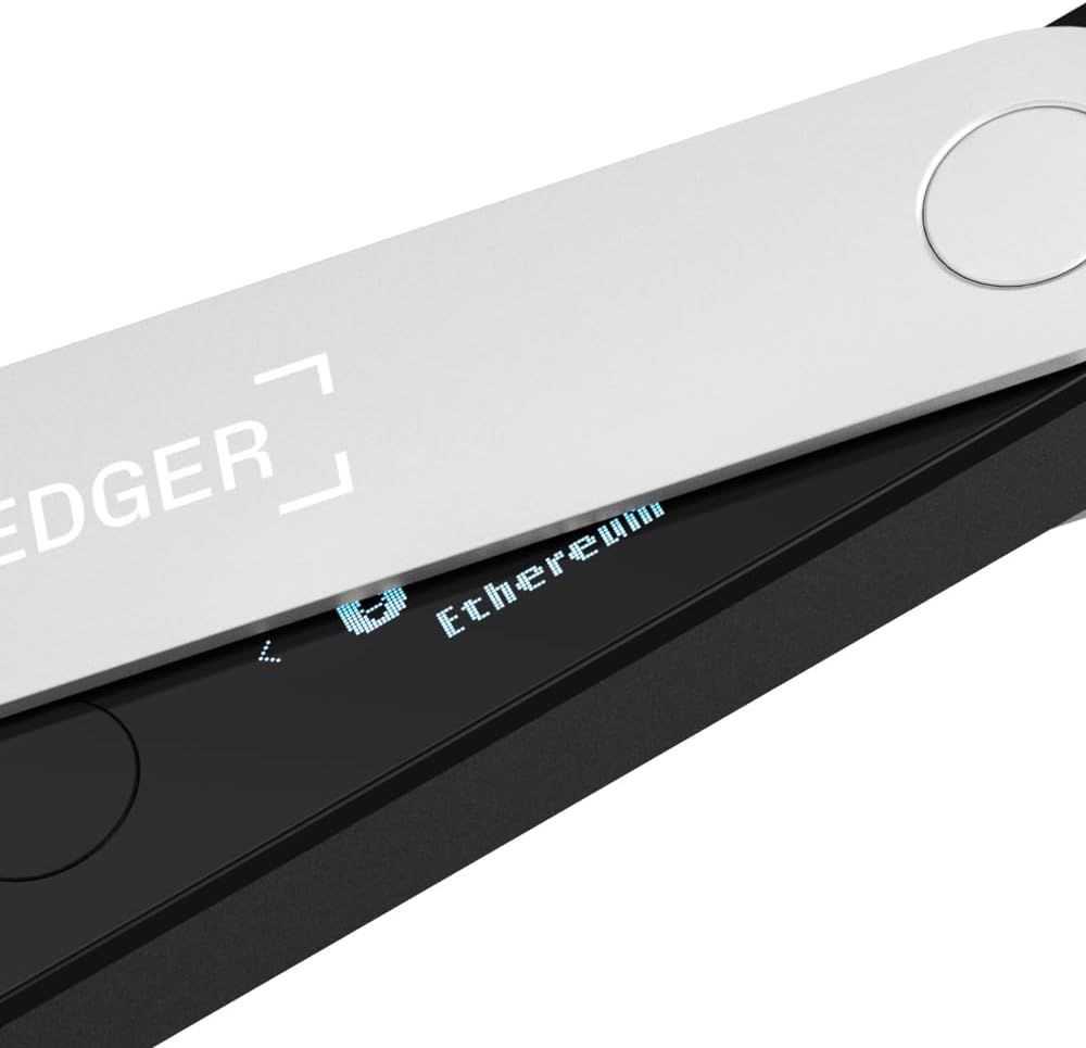 Nano X Bluetooth Crypto Hardware Wallet Onyx Black