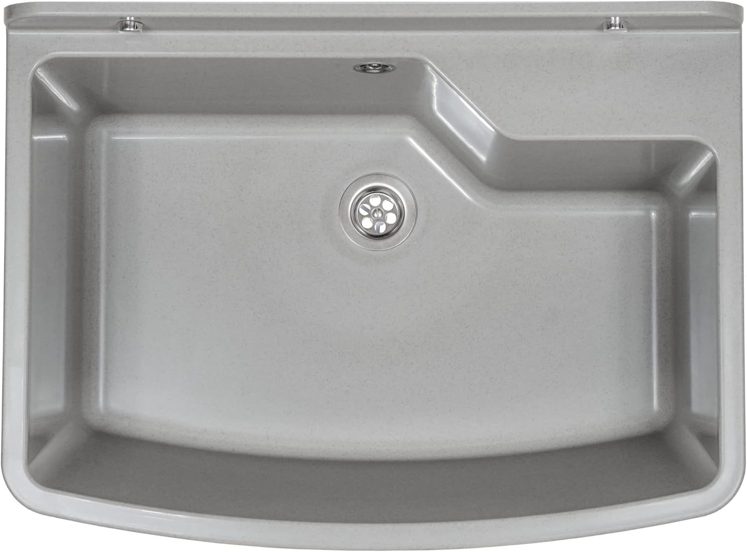 Sink 61 cm Granite Grey Utility – Durable Laundry &amp; Cleaning Tub