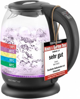 Glass Kettle for Brewing Tea and Coffee