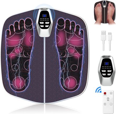 EMS Foot Massager Rechargeable LCD Display