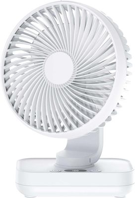 Rechargeable Desk Fan 4000mAh USB Oscillating