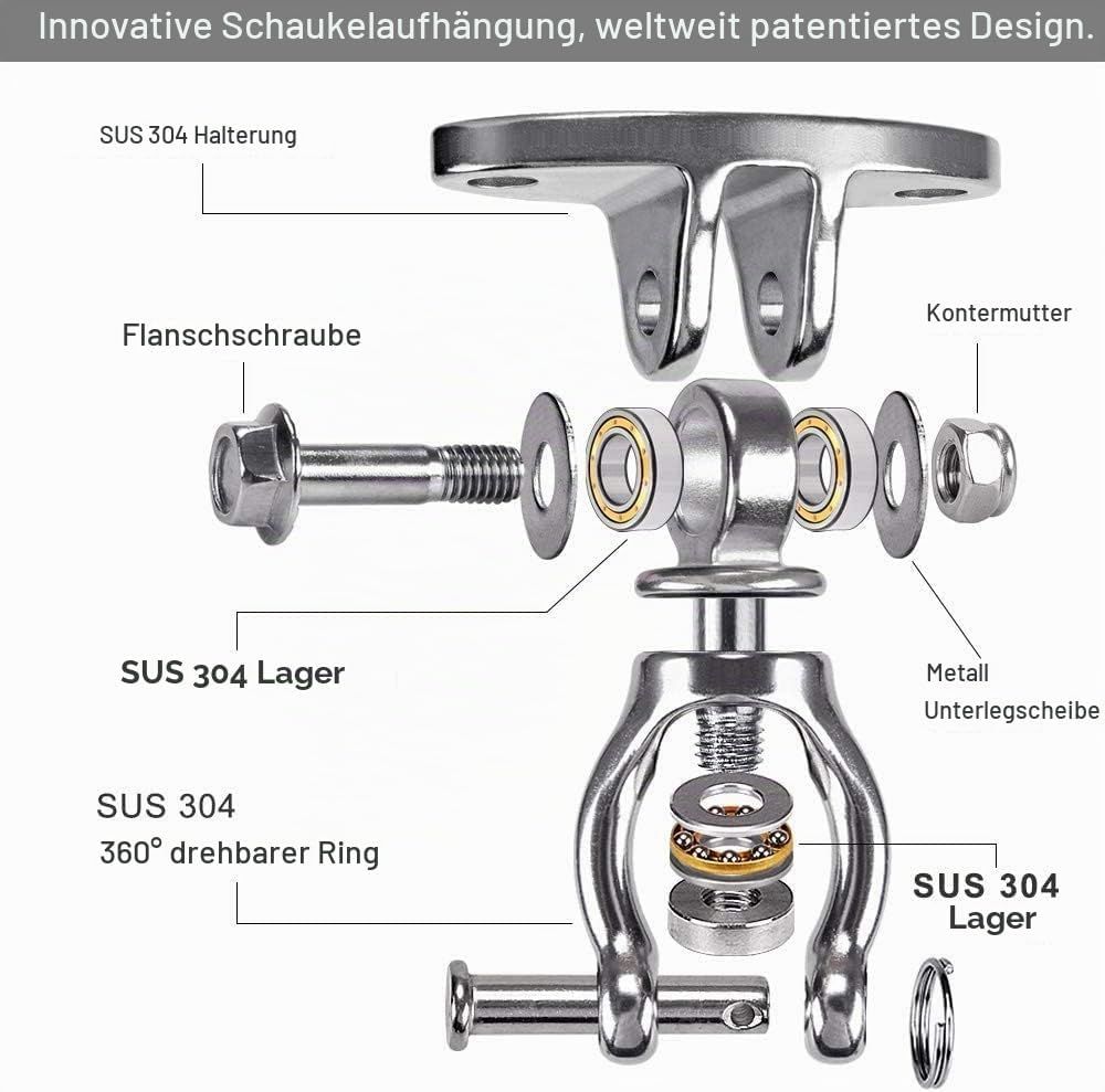 Stainless Rotating Swing Hanger