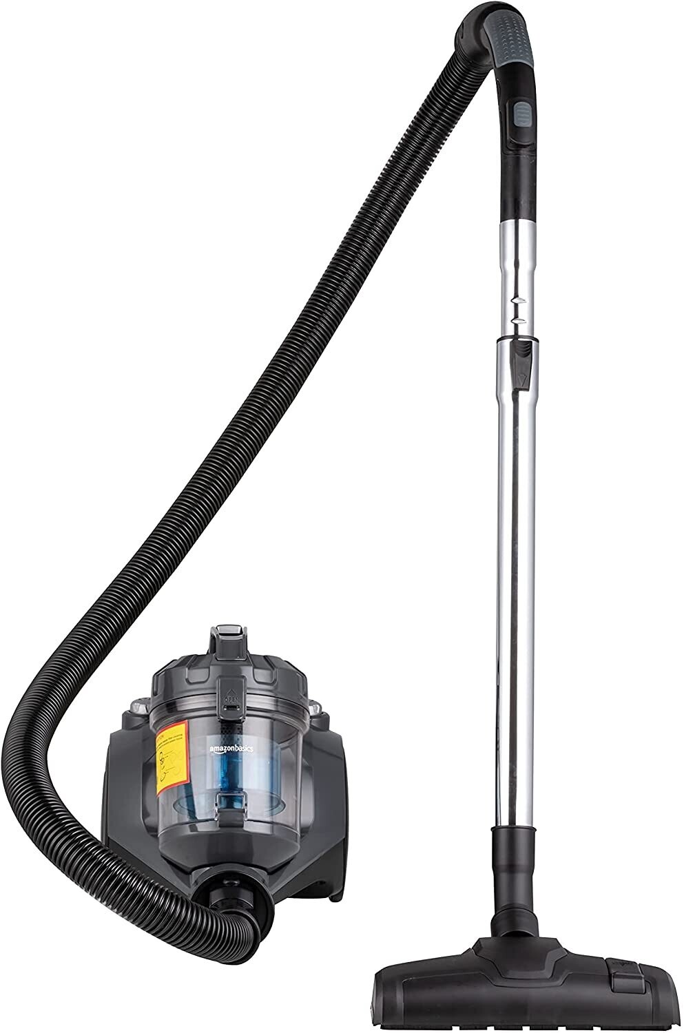 Cylinder Bagless Vacuum Cleaner, Powerful Suction, Multi-Surface Cleaning with HEPA Filter