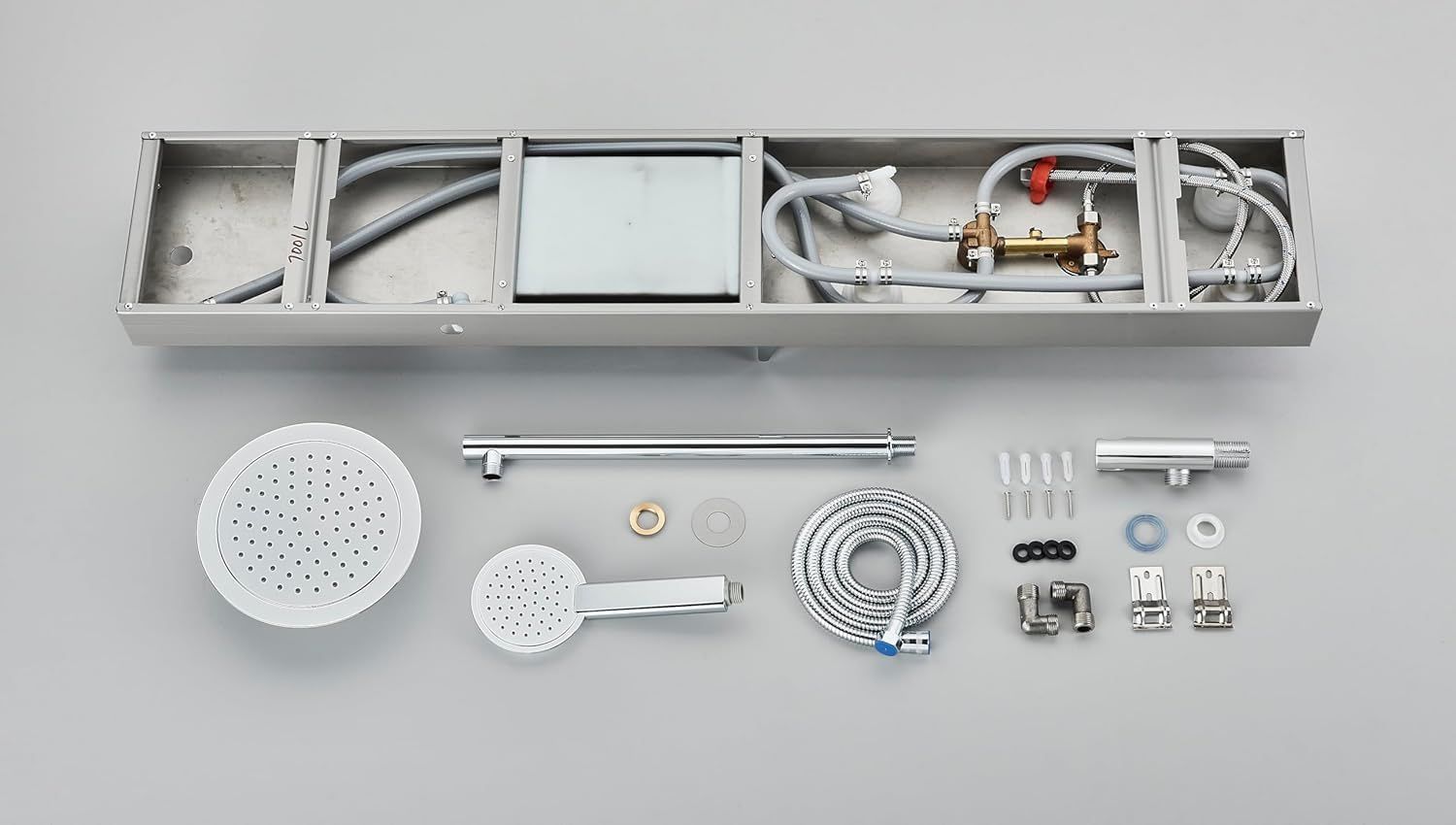 Shower Panel System – Rainfall, Handheld &amp; Massage Jets