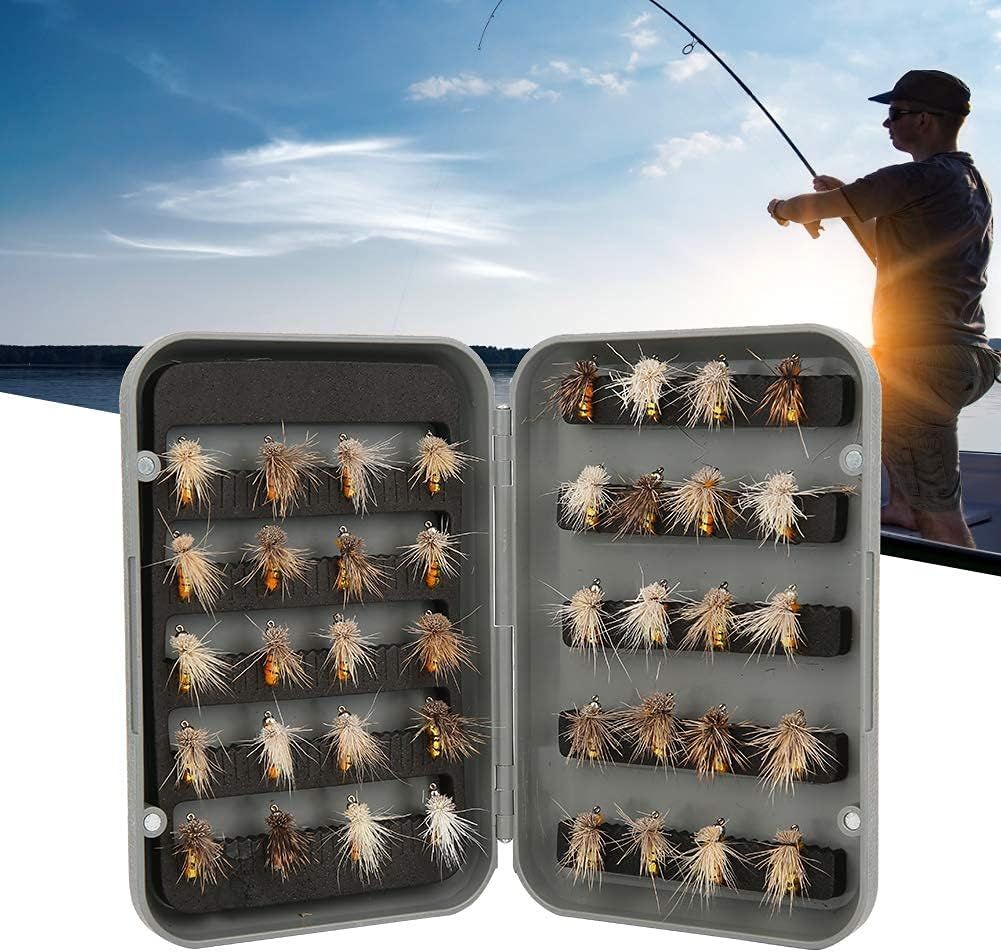 40 Piece Fly Fishing Flies Set with Fly Box