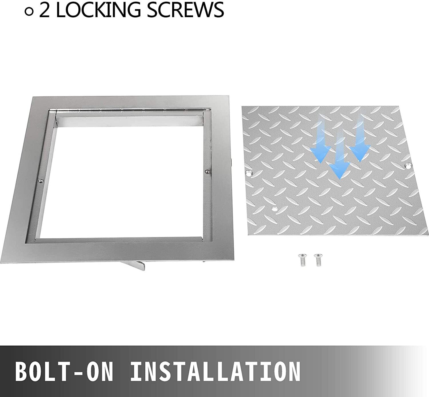 Manhole Cover 30x30cm Steel Drain Cover