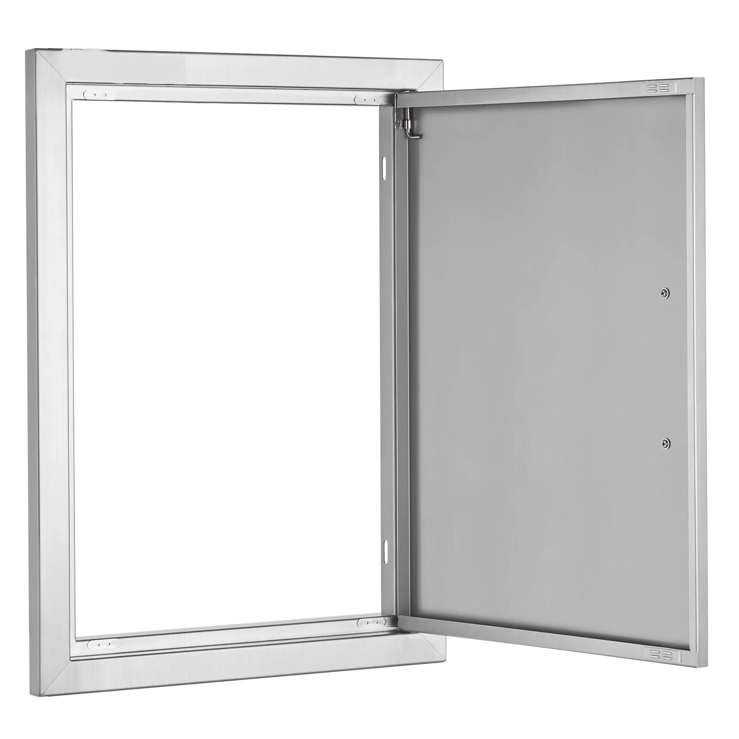 Stainless Steel BBQ Access Door – 16 x 22 Inch, Reversible Left/Right Opening