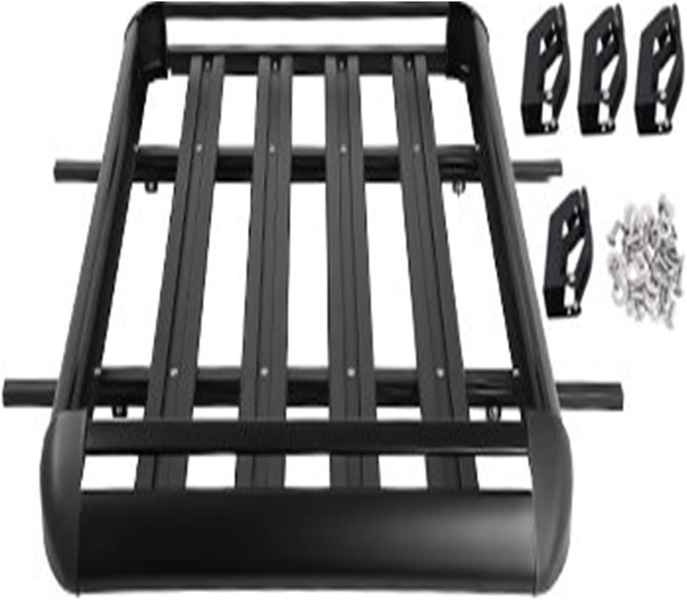 Universal Car Roof Rack 100KG Load Capacity Luggage Cargo Cross Bars