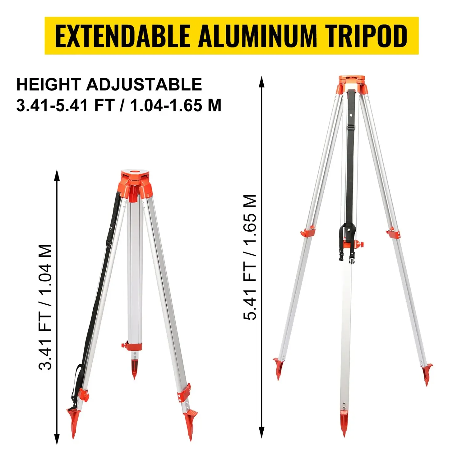 Rotary Laser Level Kit – 500m Green Beam Self-Leveling Laser with Tripod