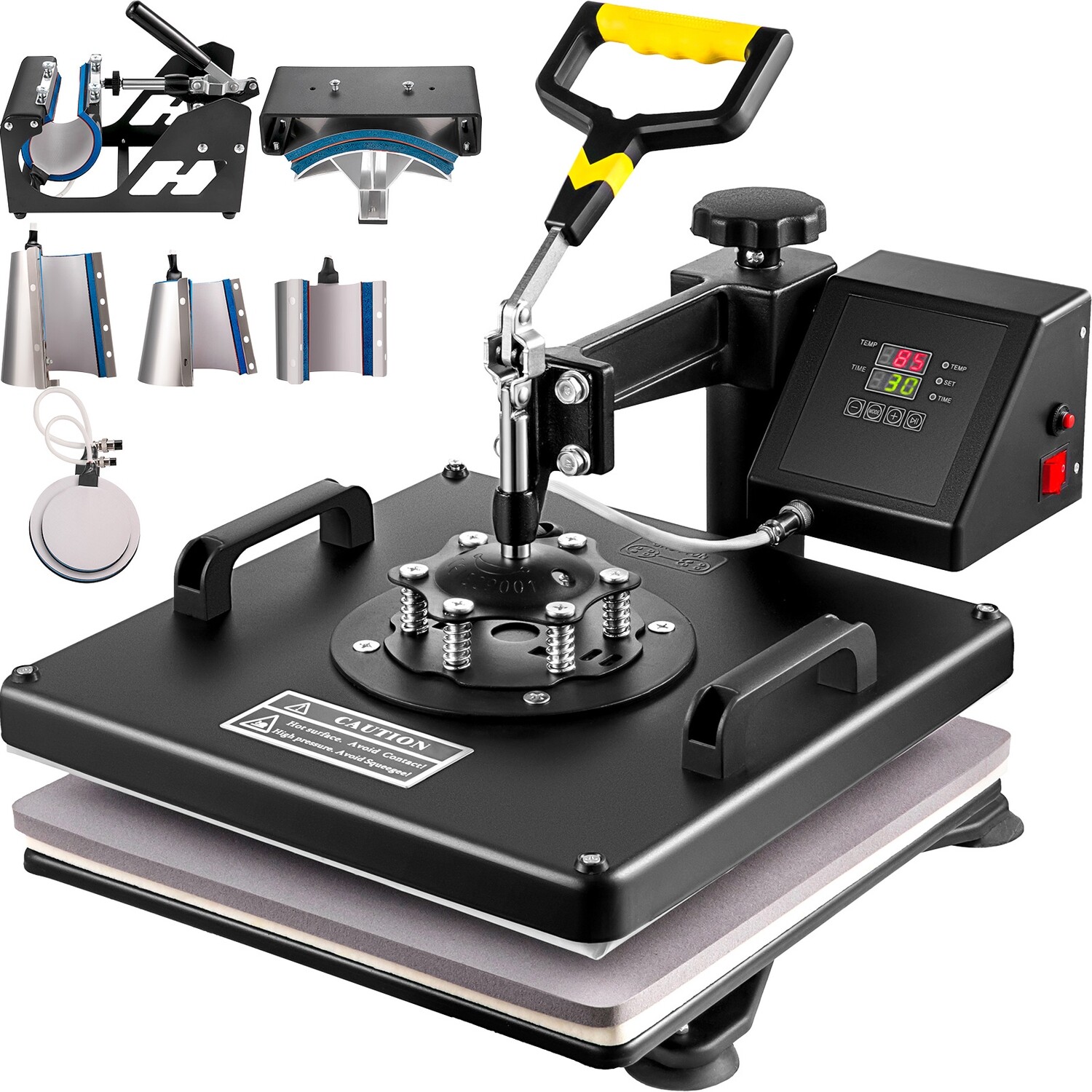 15x15 Heat Press Machine 1100W T Shirt Printer